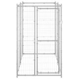 Vidaxl dog kennel for outside 110x220x180 cm galvanized steel