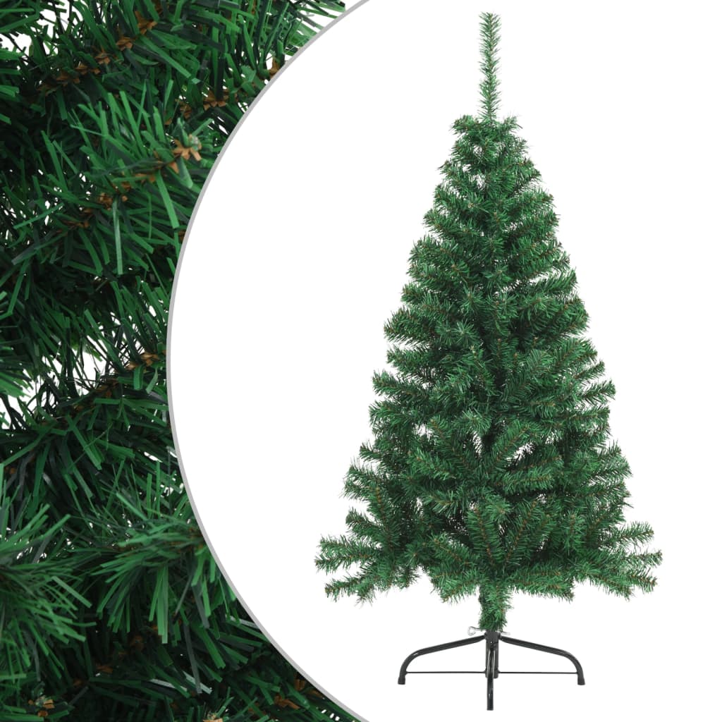 Vidaxl KunstkerStboom se standardní polovinou kolem 120 cm PVC Green