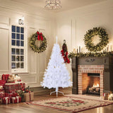 Vidaxl KunstkerStboom se standardní polovinou 150 cm PVC White