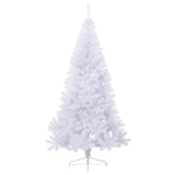 Vidaxl Kunstkerstboom avec un demi-240 cm en PVC Green standard