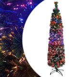 Vidaxl kunstkerstboom ze standardowym wąskim światłowodem 120 cm