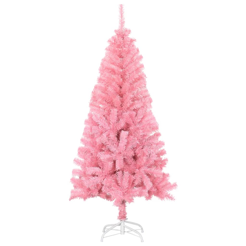 Vidaxl KunstkerStboom se standardem 120 cm PVC růžová