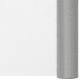 Vidaxl mesh 60x2000 cm stainless steel silver colored