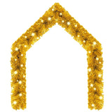 Vidaxl Christmas garland with LED lights 10 m gold colored