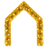 Vidaxl Christmas garland with LED lights 20 m gold colored