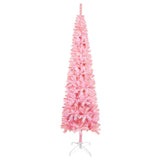 Vidaxl Tree di Natale stretto 150 cm rosa