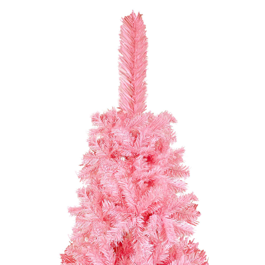 Vidaxl Tree di Natale stretto 150 cm rosa