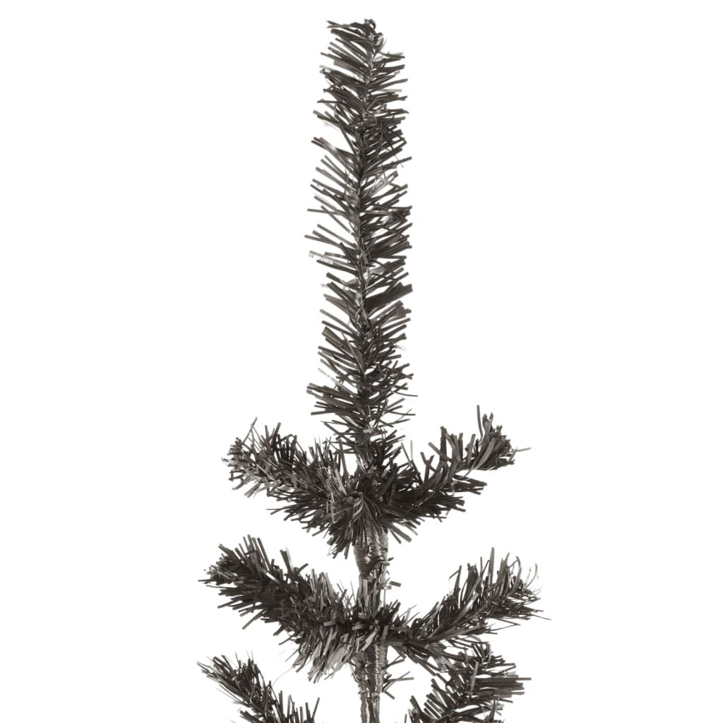 Vidaxl Tree di Natale Stretto 210 cm nero