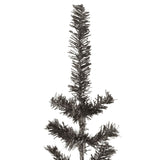 Vidaxl Tree di Natale Stretto 210 cm nero