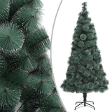 Vidaxl Kunstkerstboom con cappellino da 120 cm standard verde