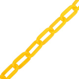 Vidaxl Safety Chain Ø 8 mm 100 m plast gul gul