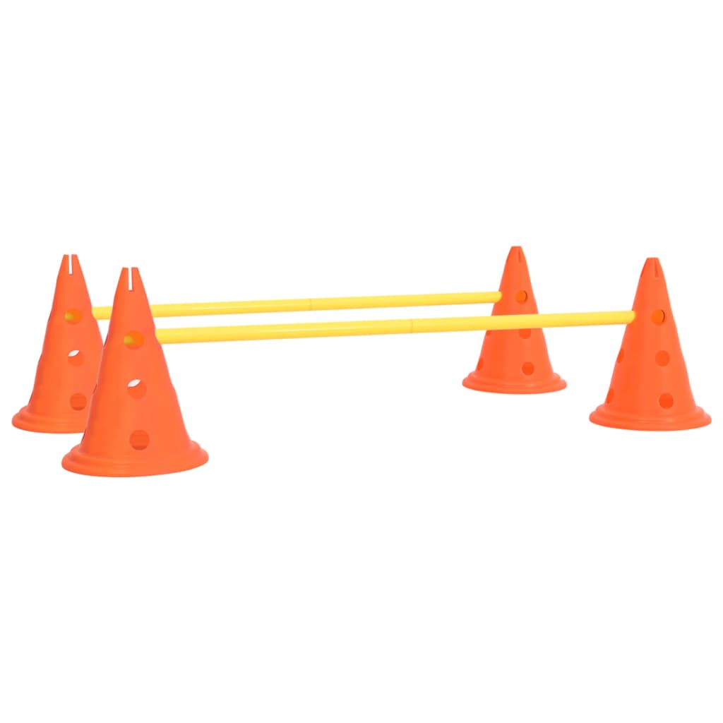 Vidaxl Hurking Set for Dog Orange og Yellow