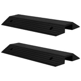 Vidaxl threshold bridges 2 st 80x40x8 cm rubber