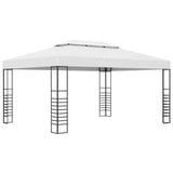 Arbor de Vidaxl con guirnalda de luz LED 4x3x2.7 m blanco