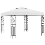 Vidaxl Arbor avec Garland Light Light 3x3 m blanc