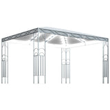 Arbor de Vidaxl con guirnalda de luz LED 400x300 cm de color crema