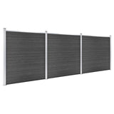 Vidaxl Fence Panel Set 526x186 cm HKC sort