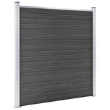 Vidaxl Fence Panel Set 699X186 CM HKC Sort