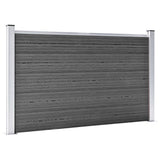 Vidaxl fence panel set 526x105 cm HKC Black