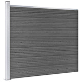 Vidaxl Fence Panel Set 699x146 cm HKC sort