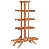 Vidaxl Plant Rack 83x25x132 cm Solid Pinewood