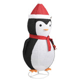 Vidaxl Penguin Decorativo LED de 180 cm de tela de lujo