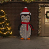 Vidaxl Penguin Decorativo LED de 180 cm de tela de lujo