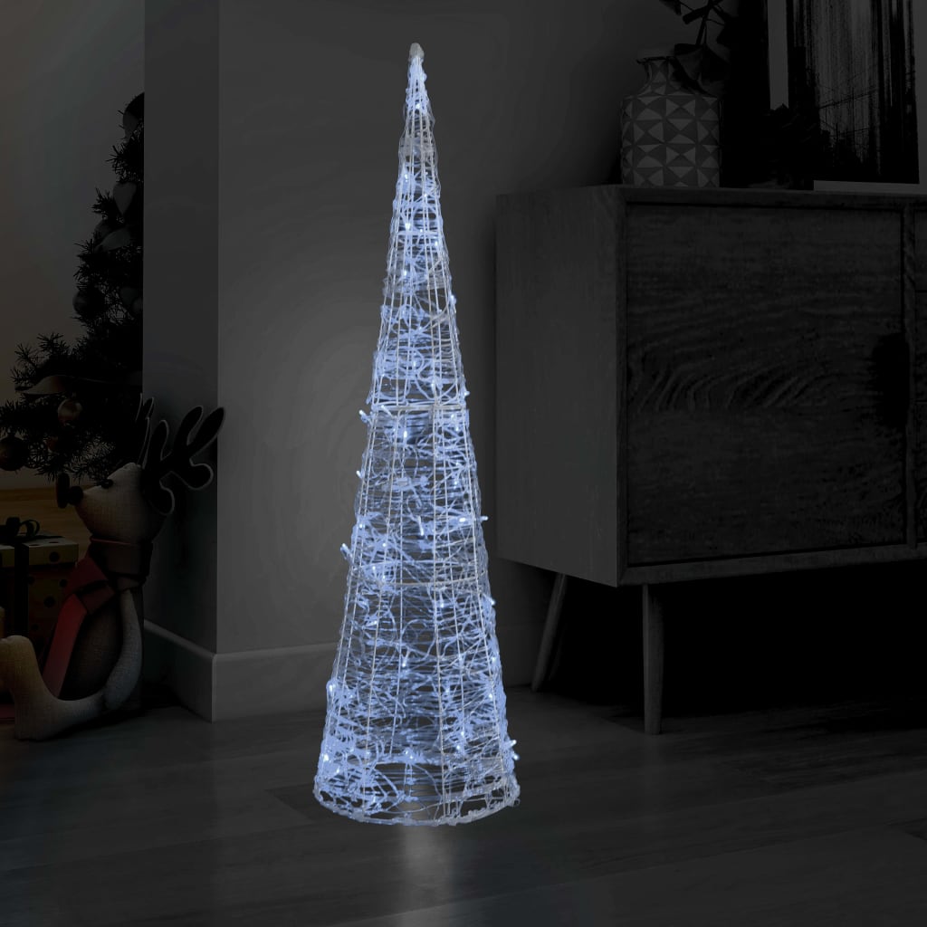 Vidaxl Light Cone Decorative LED Cold White 120 cm akryl