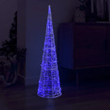 Vidaxl Light cone decorative LED blue 120 cm Acrylic