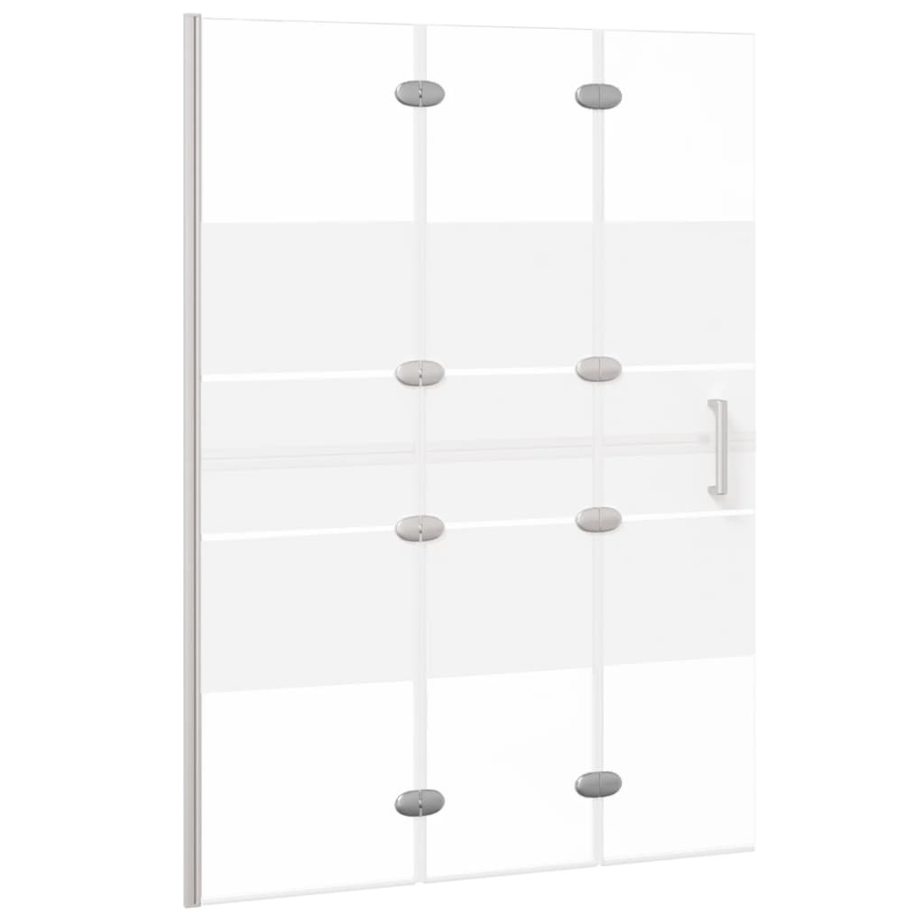 Vidaxl shower enclosure 100x140 cm ESG white