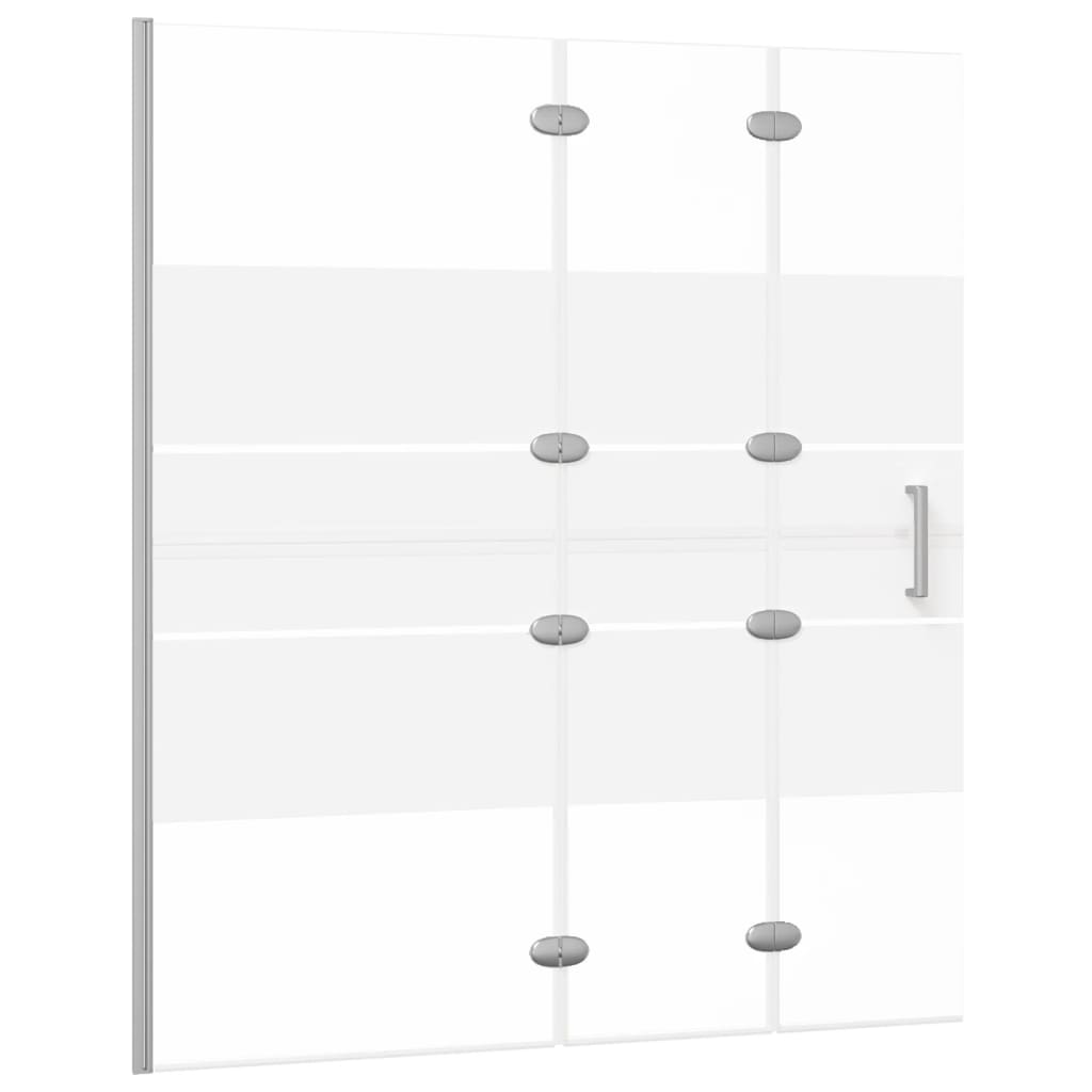 Vidaxl Ducha de ducha Plegable 120x140 cm ESG White