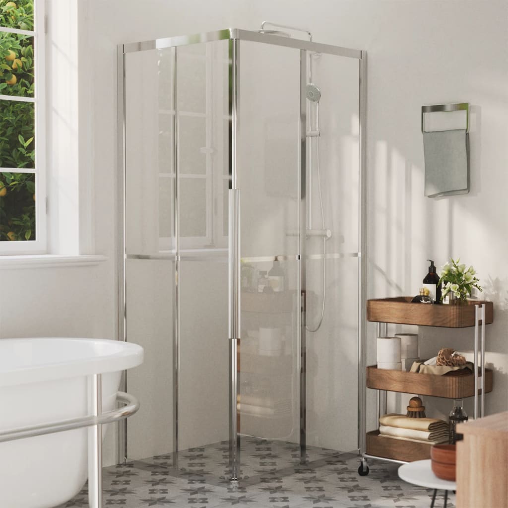 Vidaxl Shower Cubicle 90x70x180 cm ESG