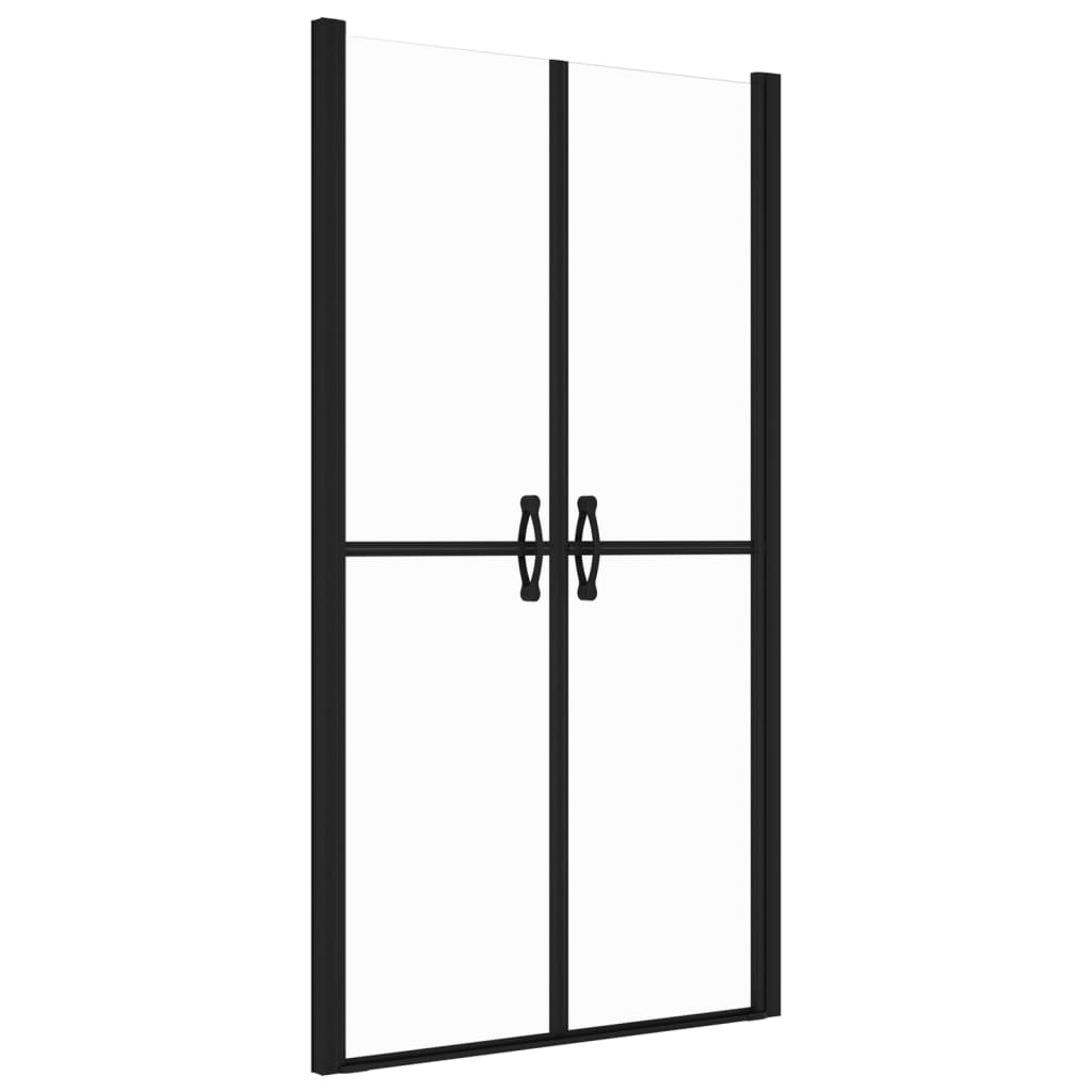 Puerta de ducha Vidaxl (78-81) x190 cm ESG transparente