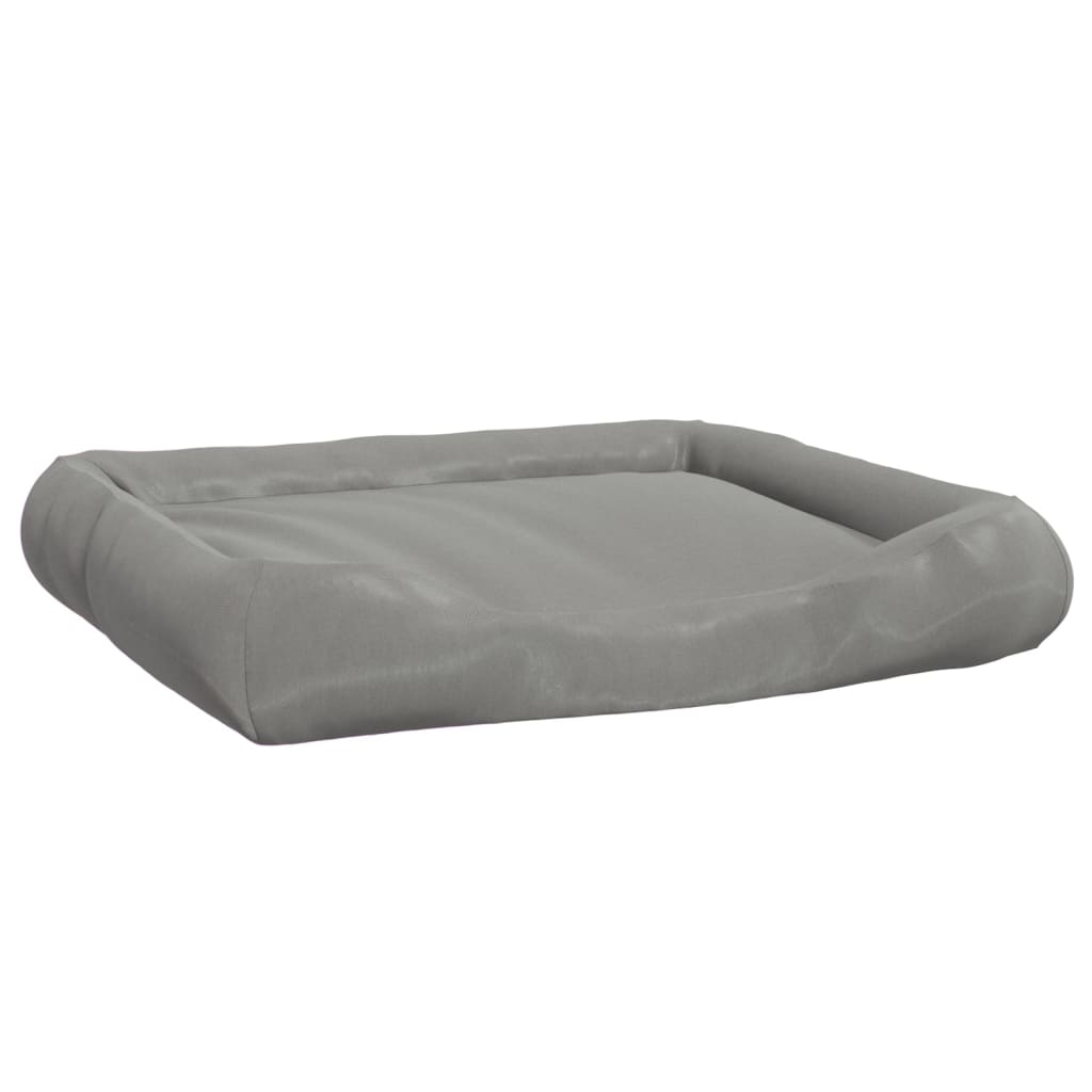 Vidaxl Hond Bett mat Këssen 115x100x20 cm Oxford Stoff Grey