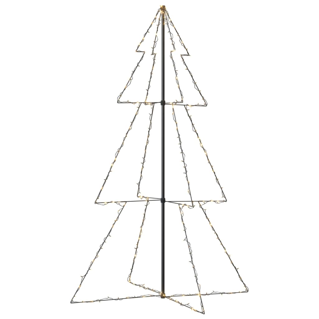 Vidaxl Kegelkerstboom 240 LED dentro y fuera de 118x150 cm