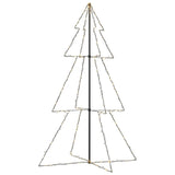 Vidaxl Kegelkerstboom 240 LED dentro y fuera de 118x150 cm