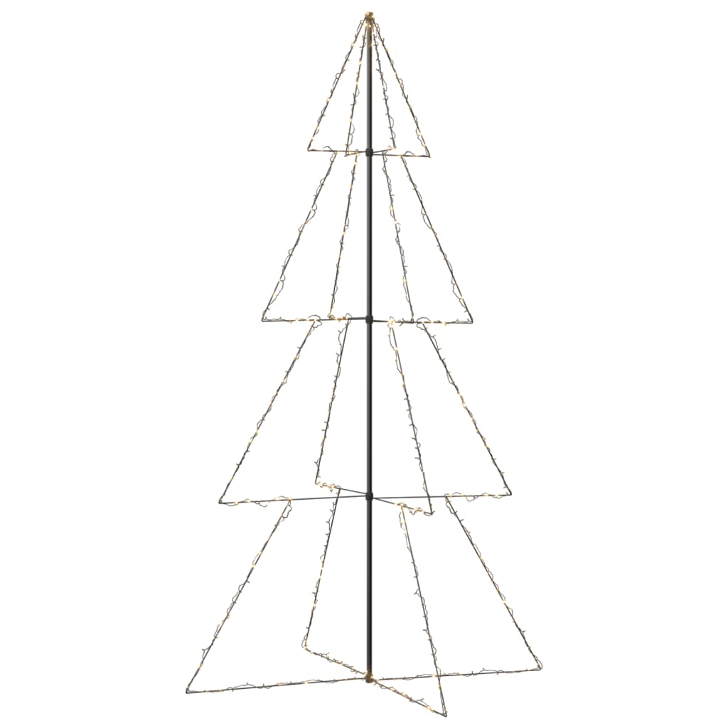 Vidaxl KegelKerstboom 360 lysdioder inom och utanför 143x250 cm