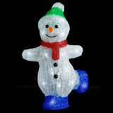 Vidaxl Christmas Figure Snowman LED Inside and Outside 30 cm Acrylic