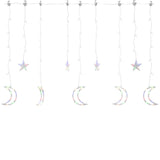 Vidaxl Light Garland Star and Moon 345 LED diody