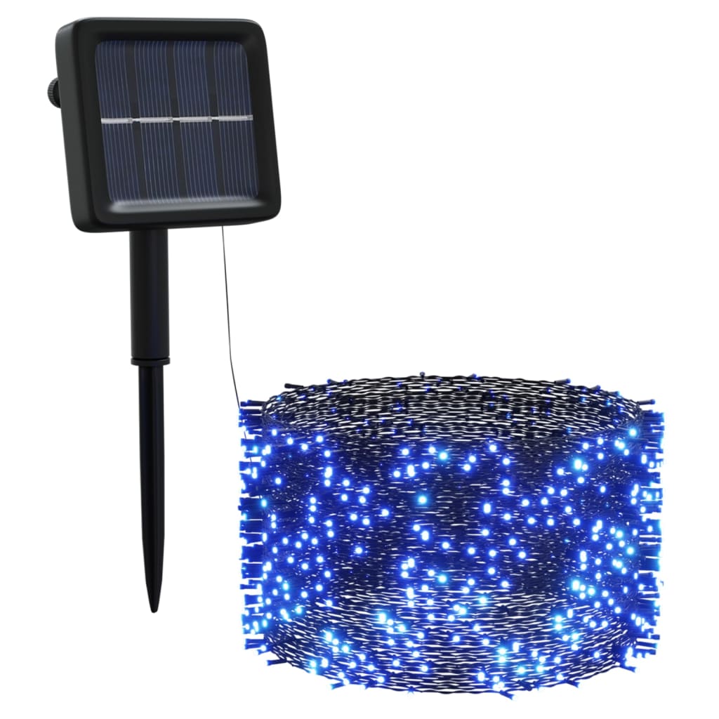 Vidaxl 5 St Liicht Sling mat 200 LEDs Binnen Buiten Blauw