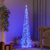 Vidaxl Light Cone Decorative LED 120 cm akrylblå