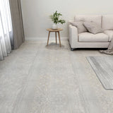 VidaXL floorboards 20 st self -adhesive 1.86 m² PVC light gray