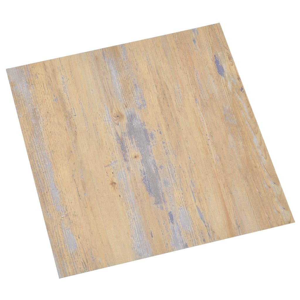 Vidaxl floorboards 20 st self -adhesive 1.86 m² PVC Brown