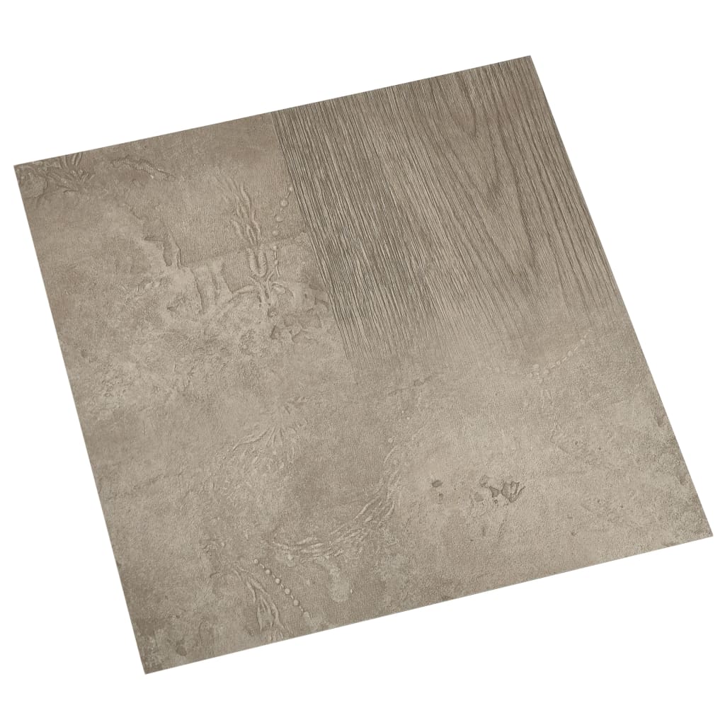 Vidaxl floorboards 20 st self -adhesive 1.86 m² PVC Gray