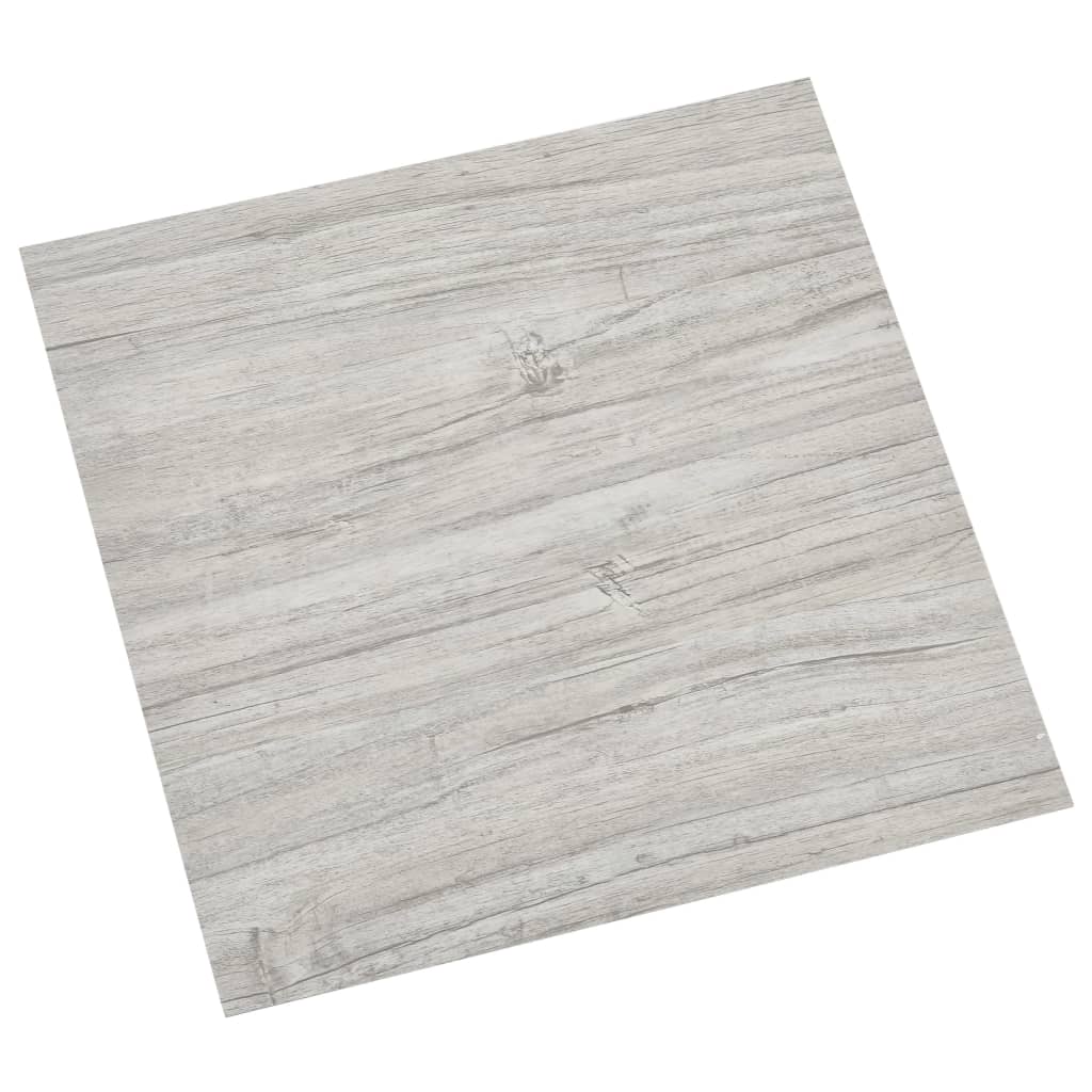 VidaXL floorboards 20 st self -adhesive 1.86 m² PVC light gray