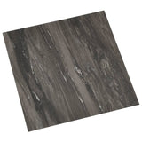 Vidaxl floorboards 20 st self -adhesive 1.86 m² PVC dark gray