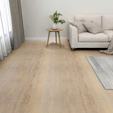 Vidaxl Floorboards 20 ST Self -fast 1,86 m² PVC Brown