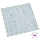 Vidaxl Floorboards 20 ST Self -fast 1,86 m² PVC Green