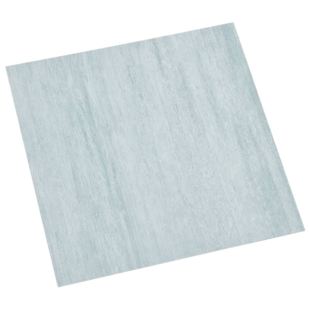 Tablas de piso Vidaxl 20 st autoadhesivo 1.86 m² PVC verde