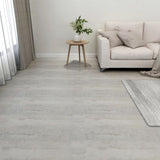 VidaXL floorboards 20 st self -adhesive 1.86 m² PVC light gray